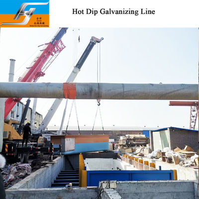 Customized Hot Dip Galvanizing Line with High Speed Pulse Combustion System and Excellent Coating Quality