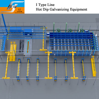 Qualità  I Type Hot Dip Galvanizing Equipment Production Line fabbrica